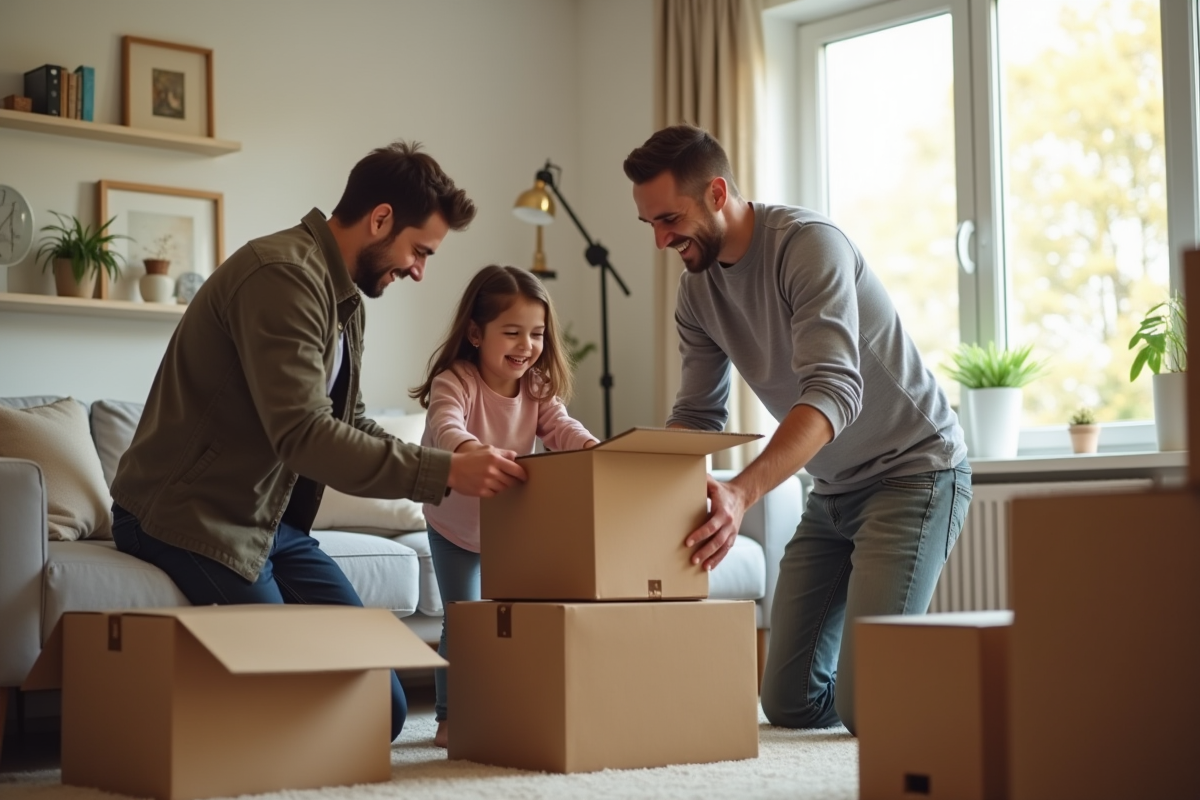 cartons déménagement